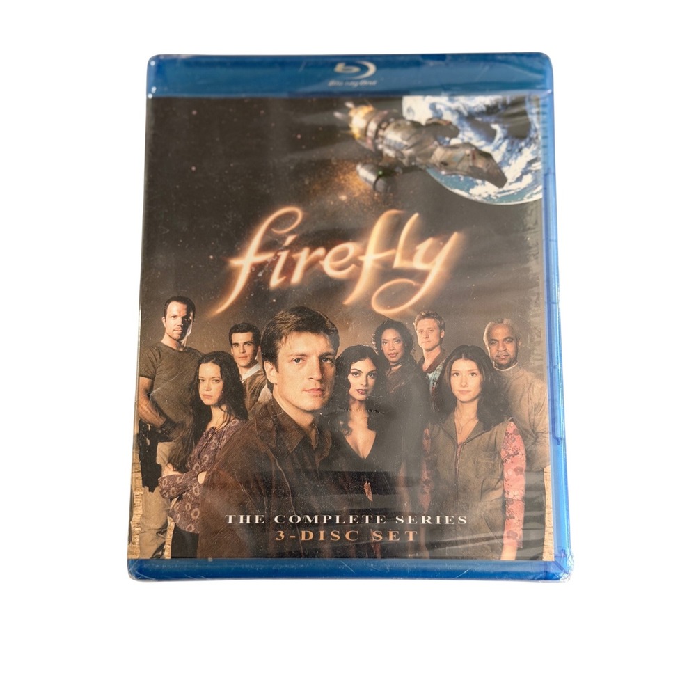 20th Century Fox Firefly The Complete Series Blu-ray Blue New Sealed 3-Disc Set